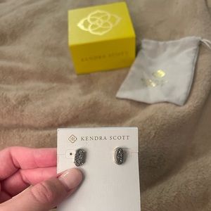 Kendra Scott Earrings with box, bag, & tag. Like new, worn once.